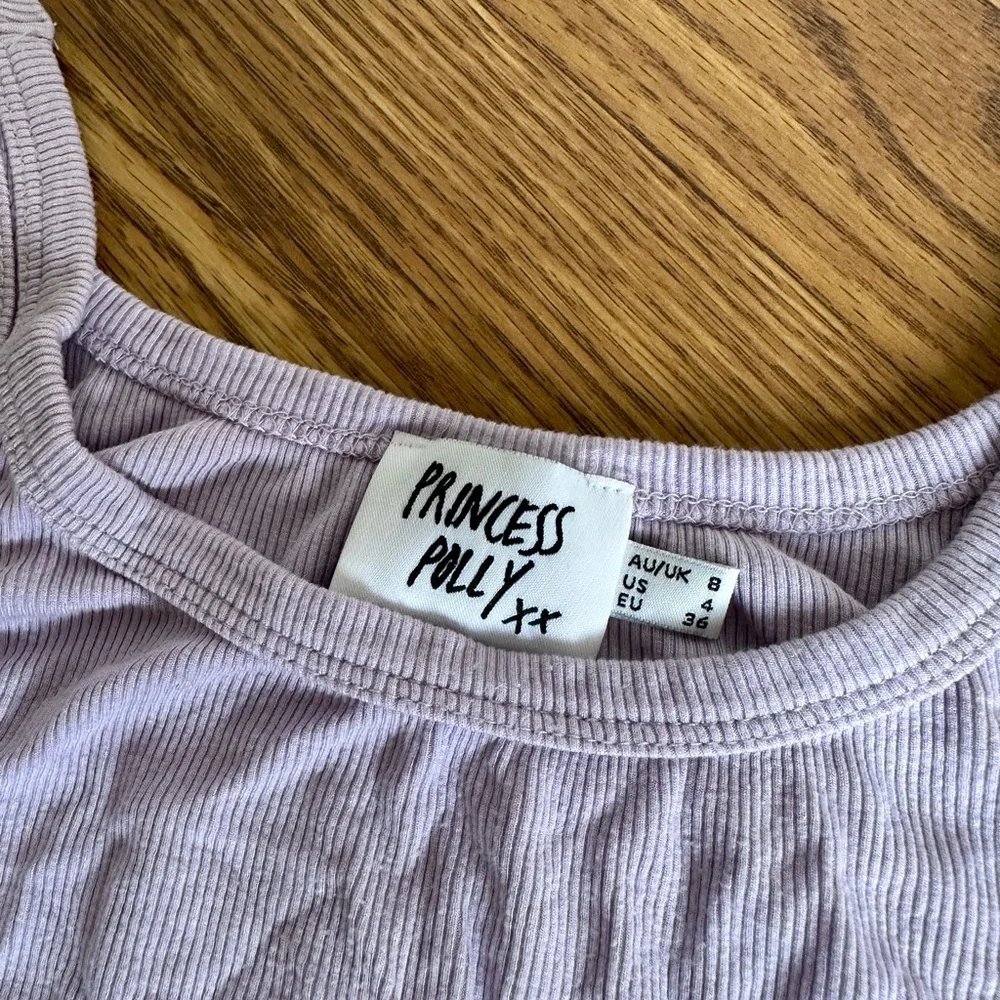 Princess Polly Madelyn Top Lilac - Picture 4 of 5
